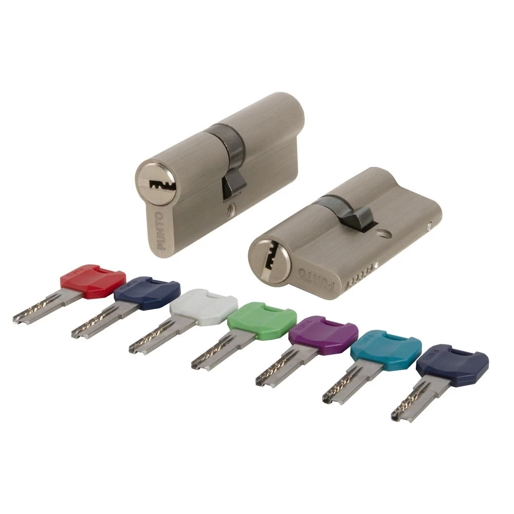 Фото Цилиндровый механизм MaxPro7000Key80mm(30+10+40) SN никель 7key