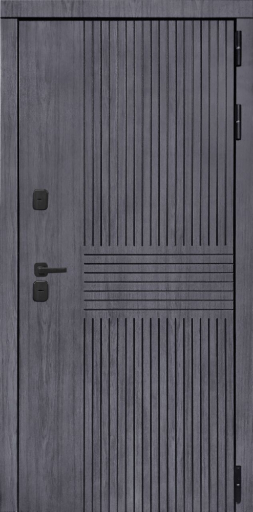 Входная дверь ДвериПРО Берген ФЛ 244 венге DPRO196790 внешняя сторона