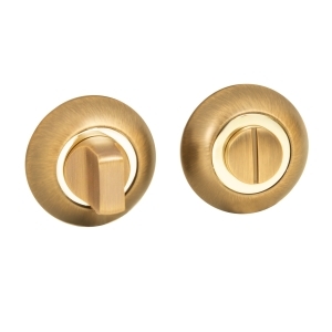 Ручка поворотная BK6.R.RM54 (BK6 RM) AB/GP-7 бронза/золото