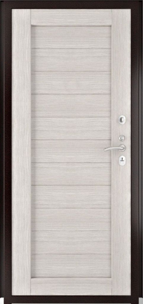 Входная дверь ДвериПРО Модель L-49 Экошпон СБ-3 (16мм, капучино) DPRO196966 внутренняя сторона