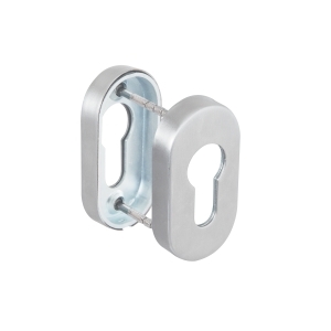 Накладка под цилиндр ET.R.DSS201-02P (DSS-02P-ET) INOX 201 (овальное основание)